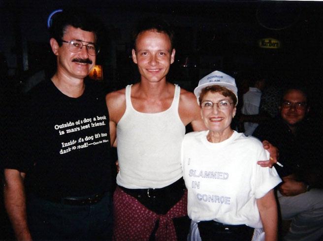 With slam winner, Patrick, & Carol Schneider, at first Bluebonnet Slam, 1999, 