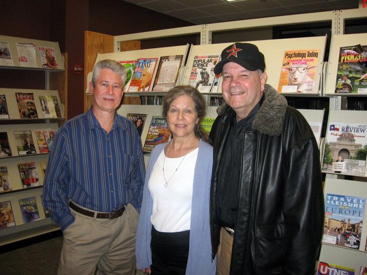 With Dave & Nancy Parsons, 2011 TEXAS POET LAUREATE, 